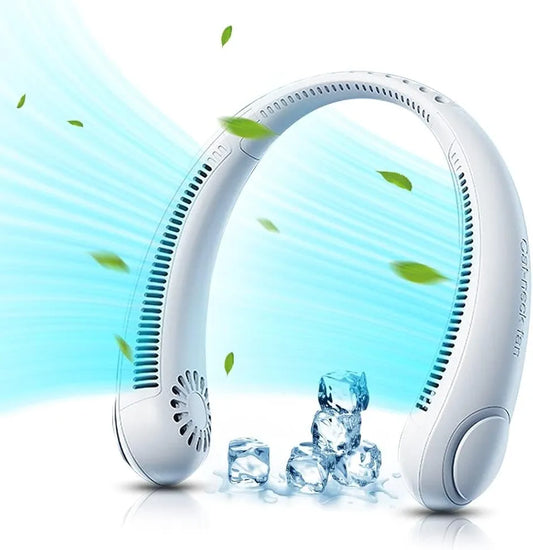 Portable Rechargeable Neck Fan